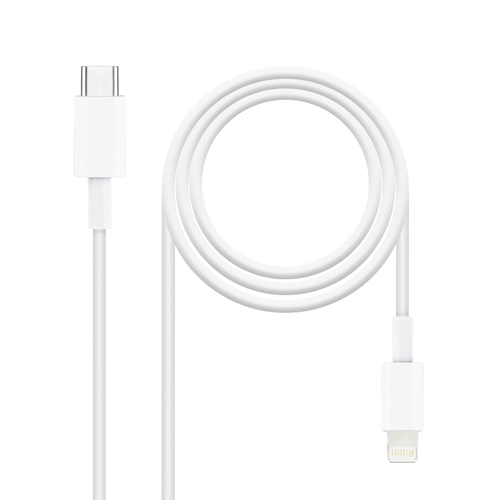 TooQ 10.10.0601 lightning cable 1 m White