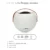 Bluetooth loudspeaker with LED light KSIX Bubble White 5 W Portable