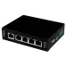 StarTech.com IES51000 network switch Gigabit Ethernet (10/100/1000) Black