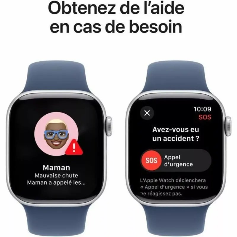 Išmanusis laikrodis Apple Watch Series 10 Mėlyna Sidabras