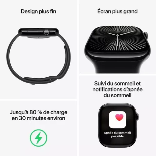 Išmanusis laikrodis Apple Watch Series 10 Mėlyna Sidabras