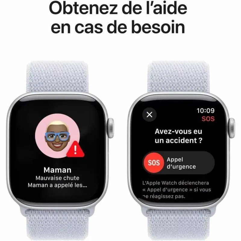 Išmanusis laikrodis Apple Watch Series 10 Mėlyna Sidabras