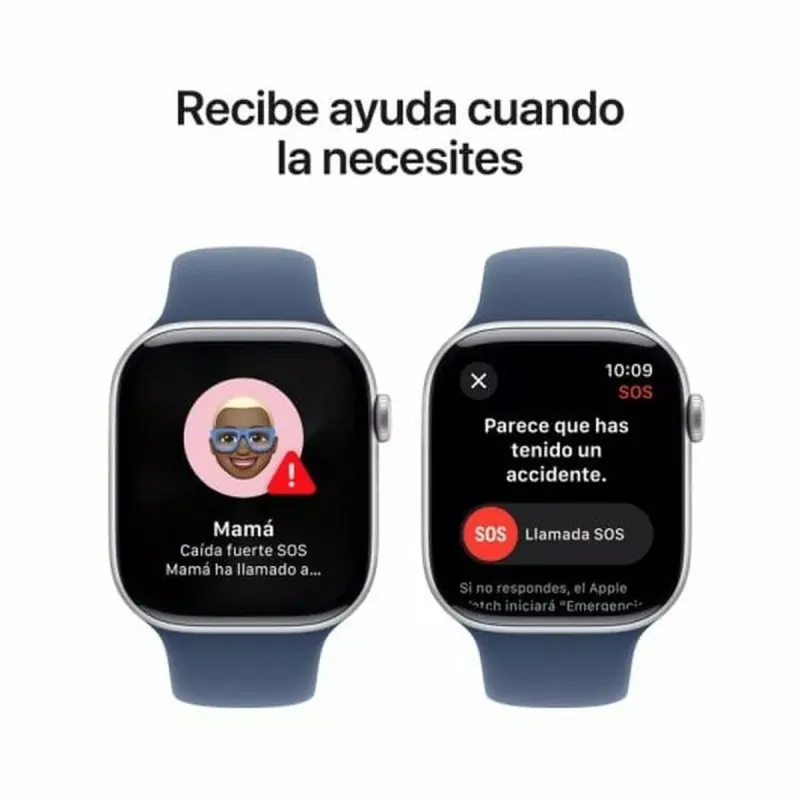 Išmanusis laikrodis Apple Series 10 Mėlyna Sidabras 46 mm