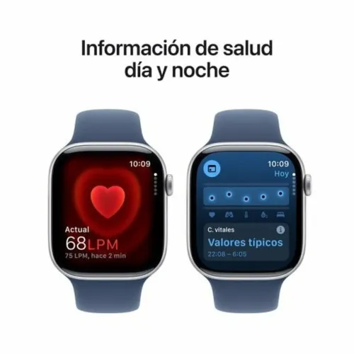 Smartwatch Apple Series 10 GPS + Cellular 42mm Plateado Ø 46 mm