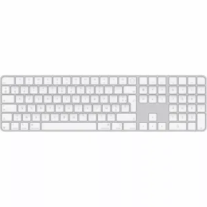 Teclado Apple MXK73F/A Inglés Blanco AZERTY