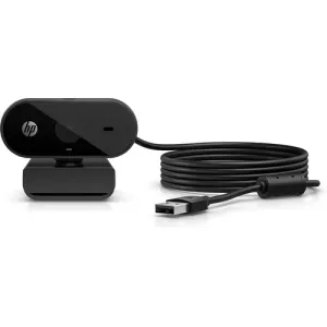 HP 320 FHD Webcam cámara web 1920 x 1080 Pixeles USB Negro