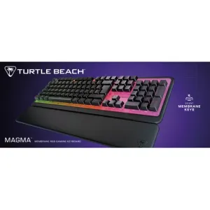 Turtle Beach Magma teclado Juego USB AZERTY Francés Negro