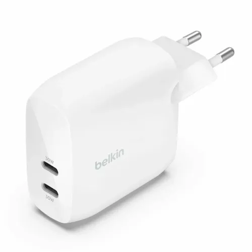 Cargador de Pared Belkin WCB010VFWH Blanco 60 W