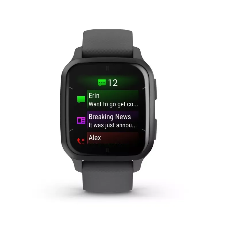 Smartwatch GARMIN Venu Sq 2 1,4" Gris Pizarra