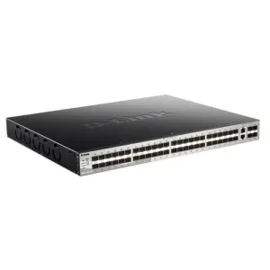 D-Link DGS-3130-54S network switch Managed L3 Black, Grey