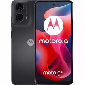 Motorola Moto g24 16,7 cm (6.56") Dviguba SIM jungtis Android 14 4G C tipo USB 8 GB 128 GB 5000 mAh Juoda
