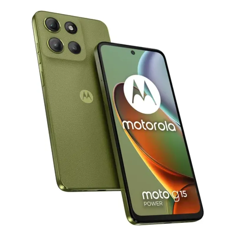 Motorola moto g15 power 17,1 cm (6.72") SIM doble Android 15 4G USB Tipo C 8 GB 256 GB 6000 mAh Verde