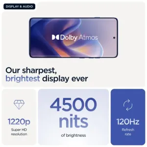 Motorola edge 60 pro 16.9 cm (6.67") Dual SIM Android 15 5G USB Type-C 12 GB 512 GB 6000 mAh Blue