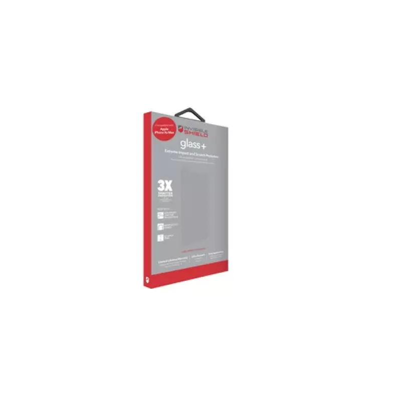 InvisibleShield Glass+ Skaidri ekrano apsauga Apple 1 vnt