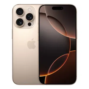 Apple iPhone 16 Pro 16 cm (6.3") SIM doble iOS 18 5G USB Tipo C 256 GB Arena