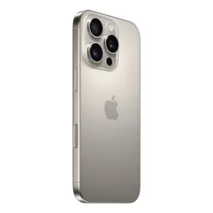 Apple iPhone 16 Pro 16 cm (6.3") SIM doble iOS 18 5G USB Tipo C 256 GB Titanio