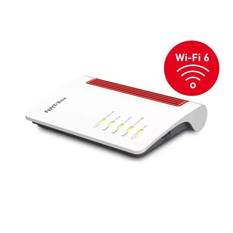 FRITZ!Box 7530 AX wireless router Gigabit Ethernet Dual-band (2.4 GHz / 5 GHz) White