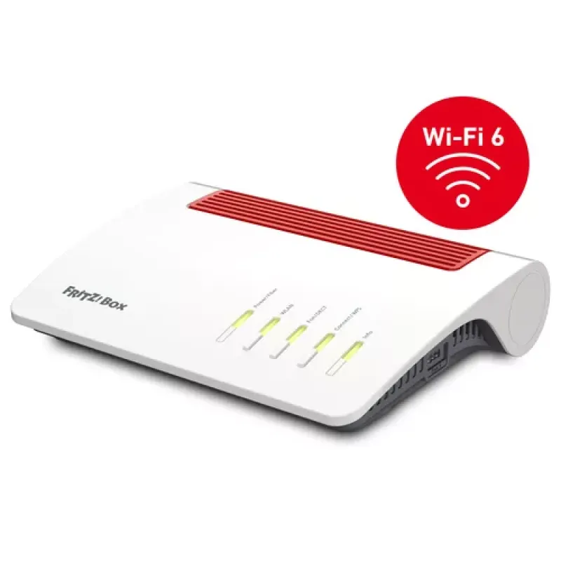 FRITZ!Box 5590 Fiber XGS-PON wireless router Gigabit Ethernet Dual-band (2.4 GHz / 5 GHz) White