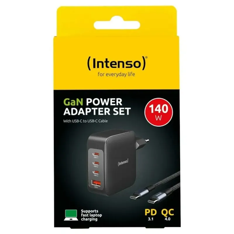 USB-C laidas INTENSO W140A3C 140 W