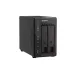 QNAP TS-253E NAS Tower Intel® Celeron® J6412 8 GB 0 TB QNAP QTS Black