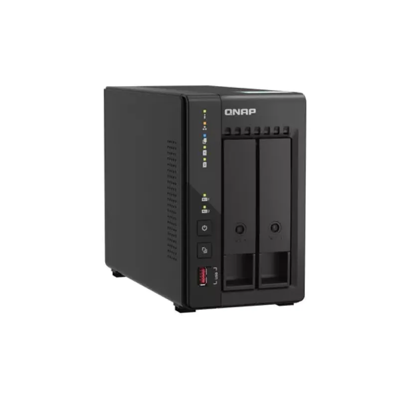 QNAP TS-253E NAS Tower Intel® Celeron® J6412 8 GB 0 TB QNAP QTS Black