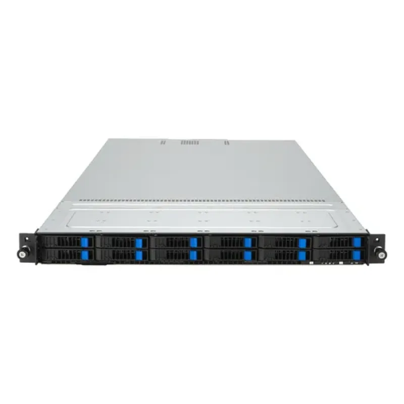 ASUS RS700A-E12-RS12U Socket SP5 Rack (1U) Black, Steel