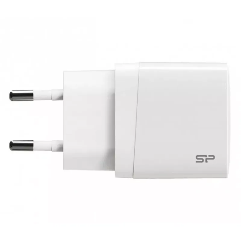 Wall Charger Silicon Power SP18WASYQM10L0CW White 18 W (1 Unit)