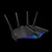 ASUS RT-AX82U belaidis maršrutizatorius Gigabitinis eternetas Dviguba juosta (2,4 GHz / 5 GHz) Juoda