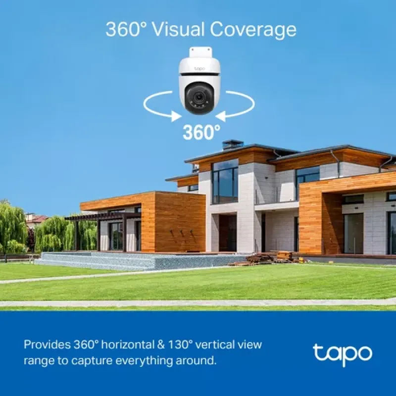 TP-Link Tapo C510W Dome IP security camera Indoor & outdoor 2304 x 1296 pixels Ceiling