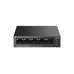 TP-Link LiteWave LS105GP tinklo komutatorius Ne-valdomas Gigabit Ethernet (10/100/1000) Maitinimas per Eternetą (PoE) Juoda