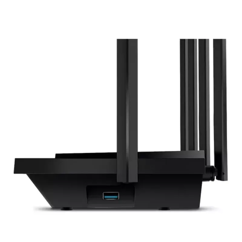 TP-Link Archer AX72 belaidis maršrutizatorius Gigabitinis eternetas Dviguba juosta (2,4 GHz / 5 GHz) Juoda