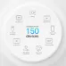 TP-Link DECO X50-POE(1-PACK) tinklo „Wi-Fi“ sistema Dviguba juosta (2,4 GHz / 5 GHz) Wi-Fi 6 (802.11ax) Balta 3 Vidinis