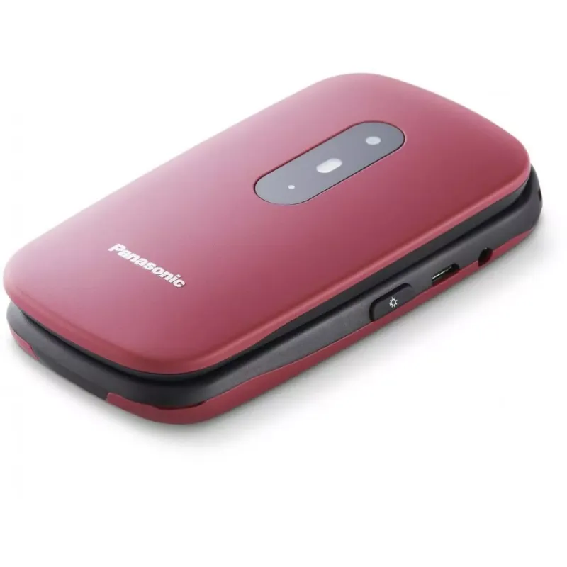 Teléfono Móvil para Mayores Panasonic KX-TU446EXR 2,4" Rojo Granate