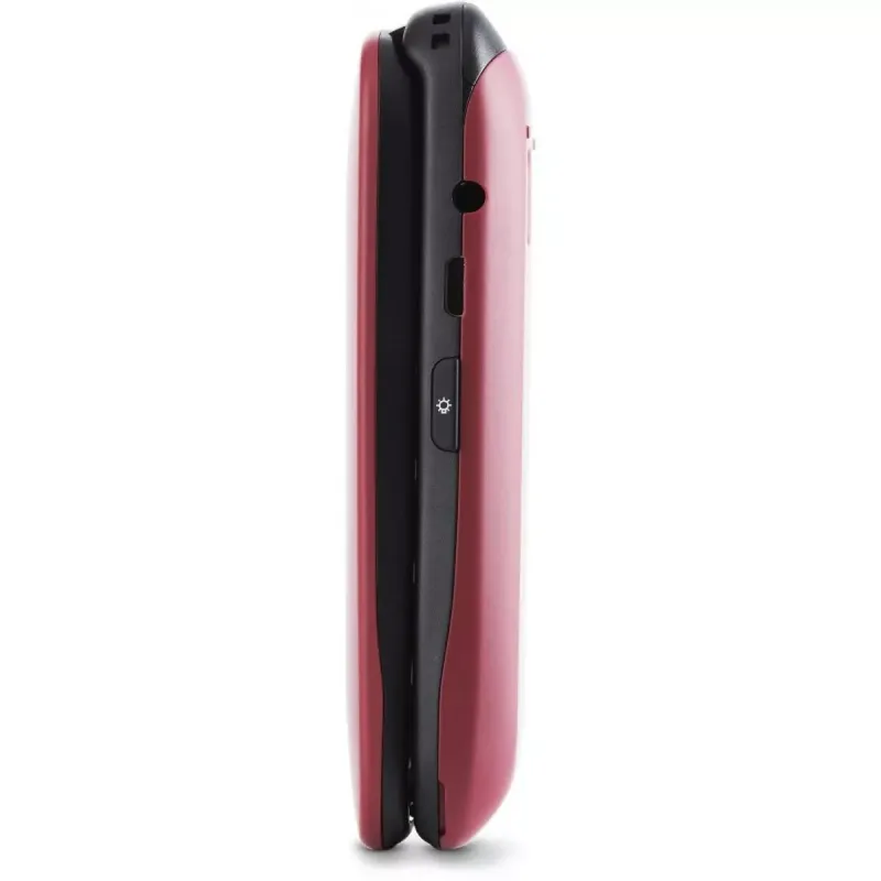 Teléfono Móvil para Mayores Panasonic KX-TU446EXR 2,4" Rojo Granate