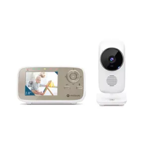Motorola VM483 kūdikio stebėjimo monitorius 300 m FHSS Auksas, Balta