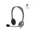 Logitech H111 Auriculares Alámbrico Diadema Oficina/Centro de llamadas Gris