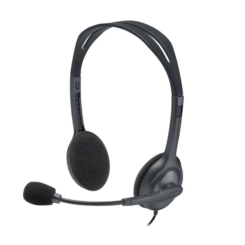 Logitech H111 Auriculares Alámbrico Diadema Oficina/Centro de llamadas Gris