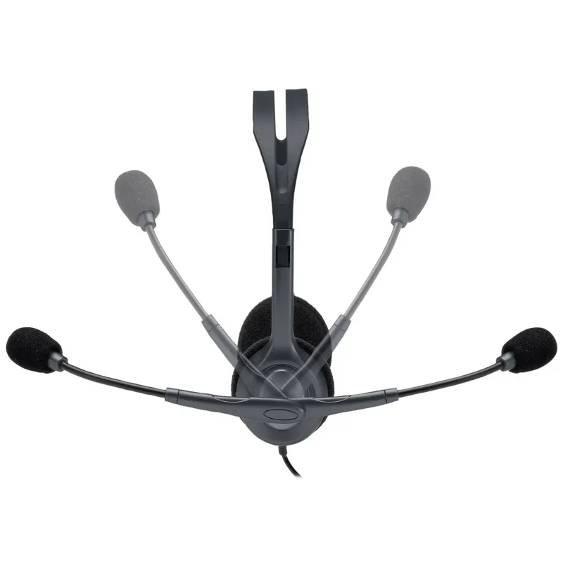 Logitech H111 Auriculares Alámbrico Diadema Oficina/Centro de llamadas Gris