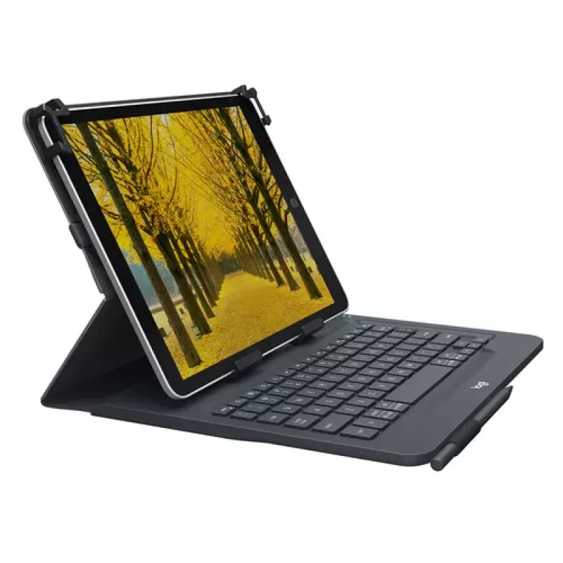 Logitech Universal Folio QWERTY Spanish Bluetooth Black