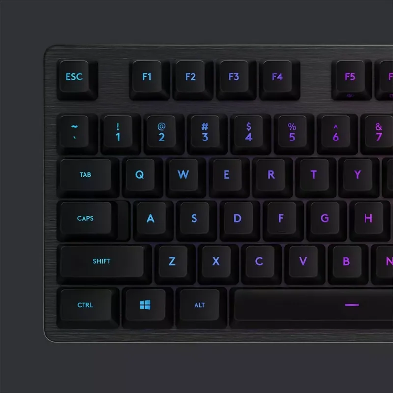 Teclado Logitech Lightsync G512 Gaming Negro Iluminación RGB AZERTY