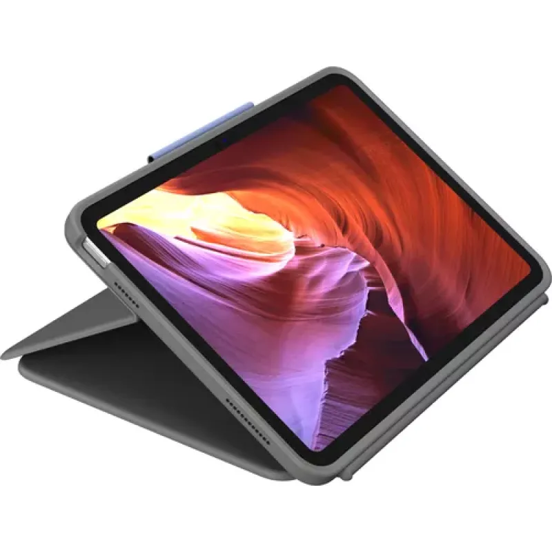 Logitech Rugged Folio QWERTZ Vokiečių Smart Connector Grafitas