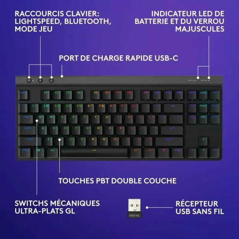 Klaviatūra Logitech 920-012546 Juoda