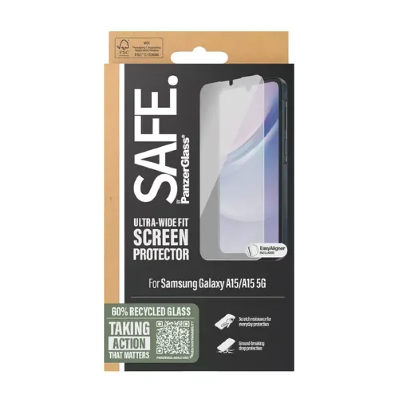 PanzerGlass SAFE95678 mobile phone screen/back protector Clear screen protector 1 pc(s)