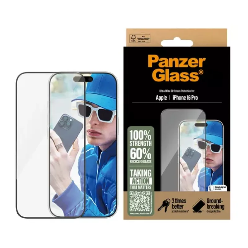 PanzerGlass PG Scrn iPhone 16 6.3Inch Pro UWF