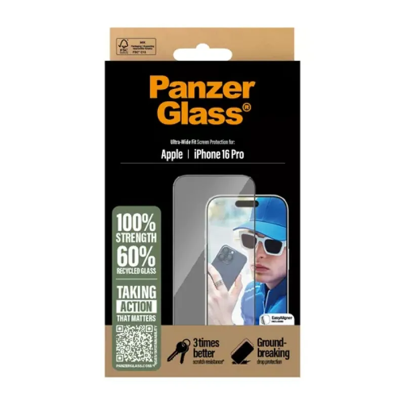 PanzerGlass PG Scrn iPhone 16 6.3Inch Pro UWF