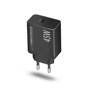 Wall Charger Esperanza EZC108K Black