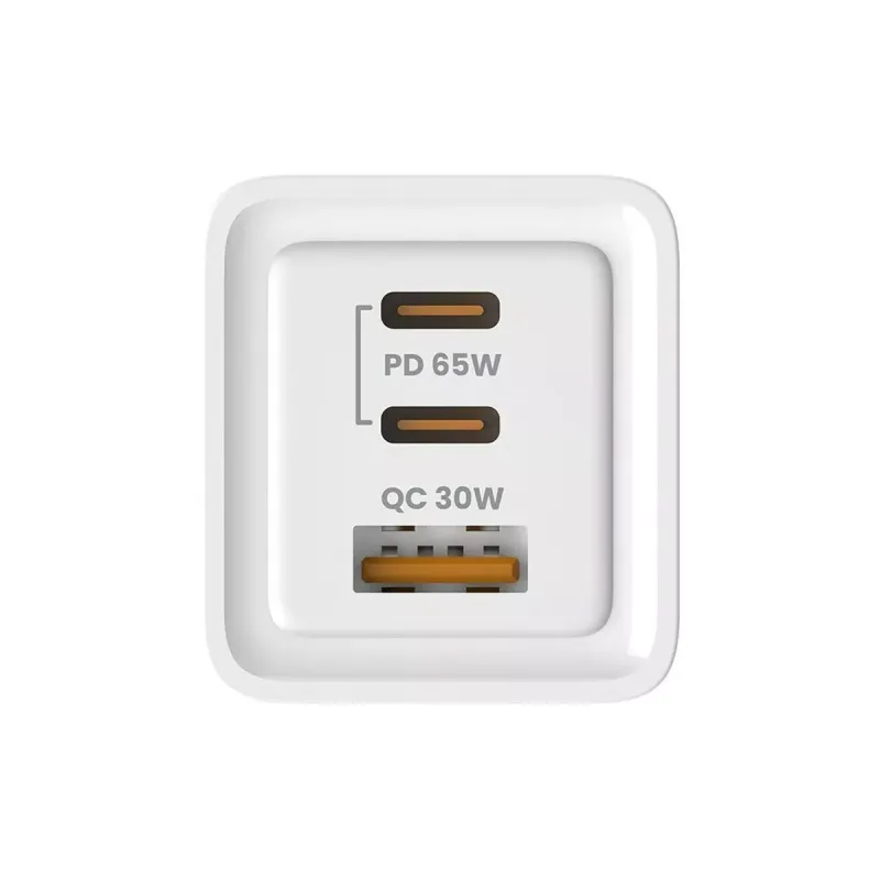Sieninis įkroviklis Savio LA-07 Balta 65 W