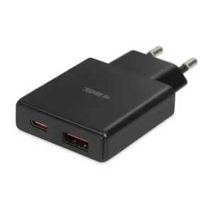 Wall Charger Ibox ILUC43B Black 30 W (1 Unit)