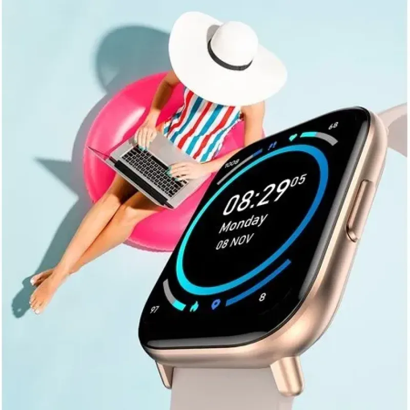 Oromed ORO-FIT PRO GT 4,52 cm (1.78") AMOLED Digital 368 x 448 Pixeles Pantalla táctil Rosa