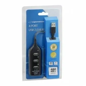 USB šakotuvas Esperanza EA116 Juoda